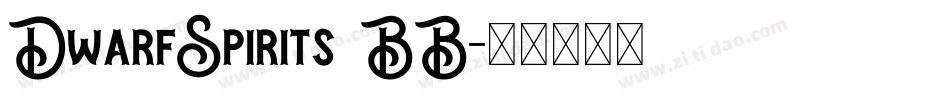 DwarfSpirits BB字体转换